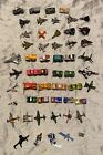 Lot of 40 Micro Machines 1980’s To 1990s Airplanes and Vehicles