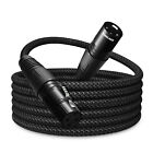 SONICAKE 6ft XLR Microphone Cable Male to Female 3Pin Cable Braided For Studio