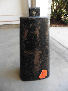 Vintage Latin Percussion Musical Cowbell Has Hairline Crack But Works Marked @@