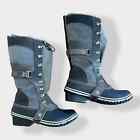 Sorel Conquest Carly Tall Riding weather proof snow boots Size US 9