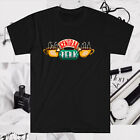 Central Perk Cafe Restaurant Logo Friends TV Show Men's Black T-Shirt Size S-5XL
