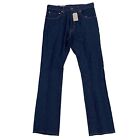 Levi's 517 Men's Bootcut Jeans Size 34 x 34 Blue Non-Stretch Denim