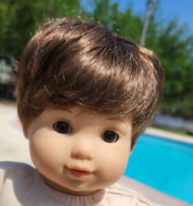 American Girl Bitty Baby Twin Boy Doll Retired Brown Hair