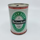 Vintage Heineken Steel Pull Tab Beer Can 9.3 Oz