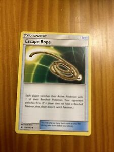 Pokémon TCG Escape Rope Burning Shadows 114/147 Regular Uncommon