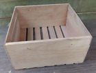 Vintage Primitive Wooden  Storage Wood Crate Wood Never Used Box Storage
