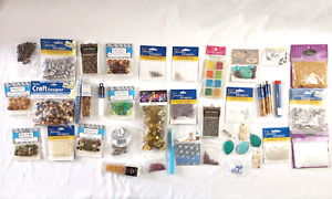Large Lot of Craft Jewelry Beads, Various Styles and Materials, New