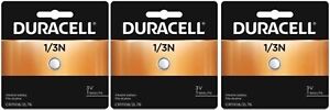3 Pack Duracell CR1/3N DL1/3N 2L76 Photo Lithium 3V Batteries EXP 2028