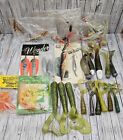 Fishing Tackle Lot Lures Weights Spoons Some are in Original Packaging