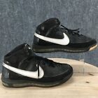 Nike Shoes Mens 13.5 Air Max Elite Force Sneakers Black Leather Round 316903-011