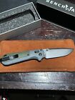 Manual Folding Knife Benchmade Redoubt 430 BK 3.55 in GRY/GRN **NO RESERVE**