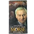 Inspector Morse The Remorseful Day VHS John Thaw 2 Tape Set