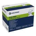 *50-Pieces* Halyard Fog-Free Surgical Face Mask With Back Ties Blue 49214