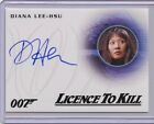 2016 James Bond Classics License To Kill A285 DIANA LEE-HSU Autograph