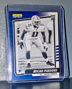 Micah Parsons 2021 Panini NFL Black and White Rookies #35 Card 1/2728