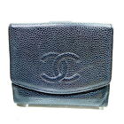 Chanel Wallet  Black Caviar Skin 1372234