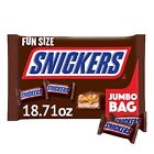 SNICKERS Fun Size Chocolate Candy Bars 18.71 Oz Jumbo Bulk Candy Bag