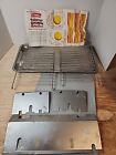 Vintage Coleman Aluminum Toaster Griddle Broiler Complete