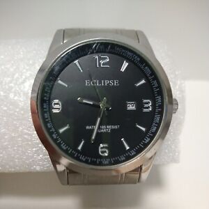 Wristwatch Eclipse Silver Tone Black Dial