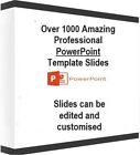 Over 1000+  Professional PowerPoint Template Sides that can be edited