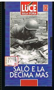 LIGHT ON HISTORY - SALO' E LA DECIMA MAS - N°16 - VHS