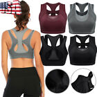 Women's Sports Bra High Impact Support Wirefree Bounce Control Workout Plus Size