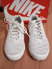 Size 9 - Nike Air Max Plus White Sneakers Tennis Shoes