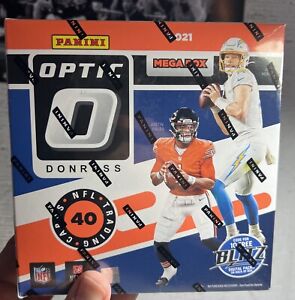 2021 Panini Donruss Optic NFL Football Mega Box Walmart Downtowns! 40 Cards