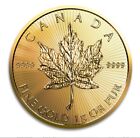 2023 Canada Gold Maple Leaf Maplegram  .9999 Fine Gold Coin