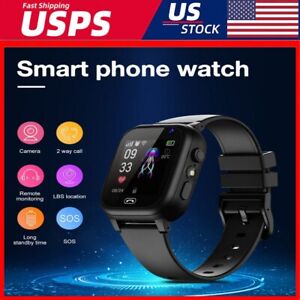 Kids Smart Watch Camera GPS Tracker SOS Call Phone Watches For Boys Girls Gift