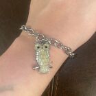 Owl Bracelet, Sterling Silver