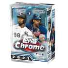 🔥2021 Topps Chrome Major League Baseball (MLB) Blaster Box New Factory Sealed