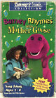 Barney & Friends Rhymes Mother Goose VHS Video Tape BUY 2 GET 1 FREE! PBS Kids