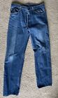 VINTAGE LEVIS 501 BUTTON FLY DENIM JEANS SIZE 36X32 34x31.5 MADE IN USA