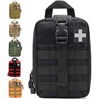 Tactical Tear Away Medical Pouch Military First Aid Pouch Bag for Camping Hiking