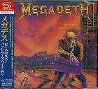 MEGADETH PEACE SELLS BUT WHO'S BUYING JAPAN CD - NEW RMST AUDIOPHILE SHM CD +4