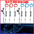 3-in-1 Car Interior Atmosphere Wire Auto Strip Light LED Decor Lamp Accessories