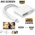 8 pin to HDMI Digital TV AV Adapter Cable For iPad iPhone 7 8 XR 11 12 13 14 Pro