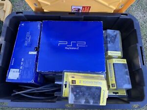 New ListingPlayStation 2- Open Box- With Two Unopened Games and Two Memory Cards