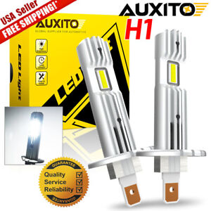 AUXITO Super White H1 LED Headlight Bulb Conversion Kit High Low Beam Lamp 6500K