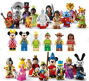 LEGO 71038 DISNEY 100 ~ Series 2, 3 Minifigures Sorcerer Mickey, Baymax, Jack