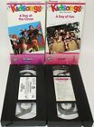 KIDSONGS VHS LOT ( OF 2 ) A Day of Fun & A Day at the Circus View-Master WB TAP