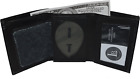Tri Fold Police Wallet with Oval Badge Holder