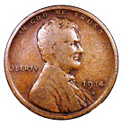 1914-S Lincoln Wheat Penny.....    Nice Detailed Coin.....   4-24-5
