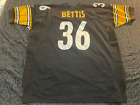 Vtg Stitched sz 60 JEROME BETTIS #36 Pittsburgh Steelers Jersey Mens READ