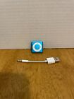 Blue Apple Ipod Shuffle 4th generation 2gb Tested Working/Charging