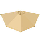 Patio Umbrella replacement Canopy for 10' 5-rib Half Umbrella Sunshade Cover