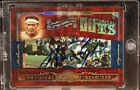2007 National Treasures Walter Payton Auto /10 Historical Cuts Chicago Bears NFL
