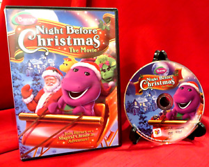 Barney - Night Before Christmas   The Movie  (DVD, 2010) FULL SCREEN