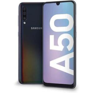Samsung Galaxy A50 (2019) SM-A505U1 Factory Unlocked 64GB Black C Medium Burn